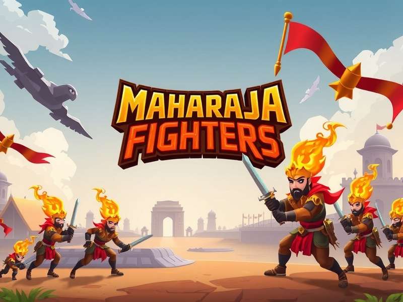 Maharaja Fighters Game Banner